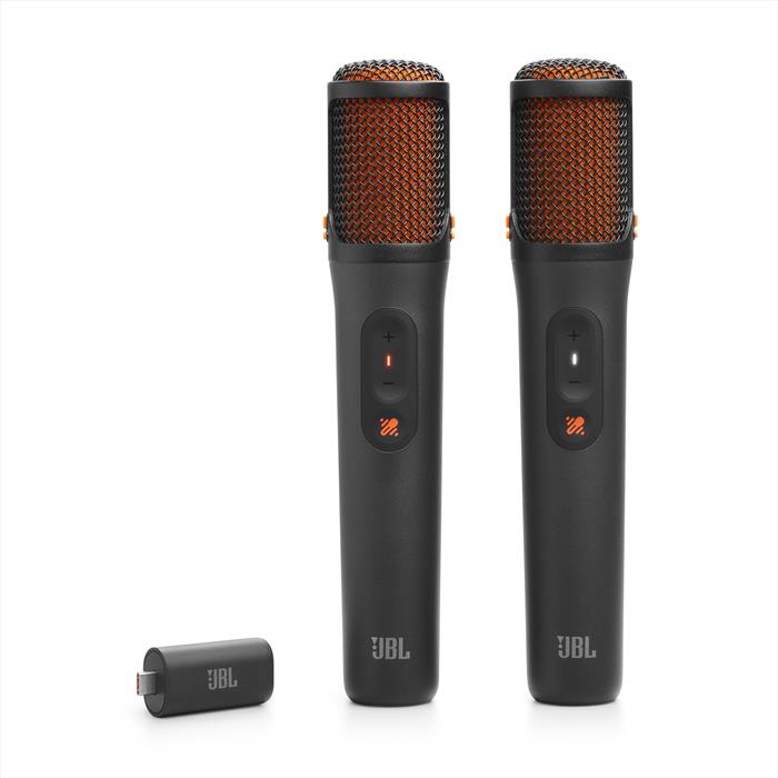 Jbl - Due Microfoni Wireless Con Ia Easy Sing Mics-nero