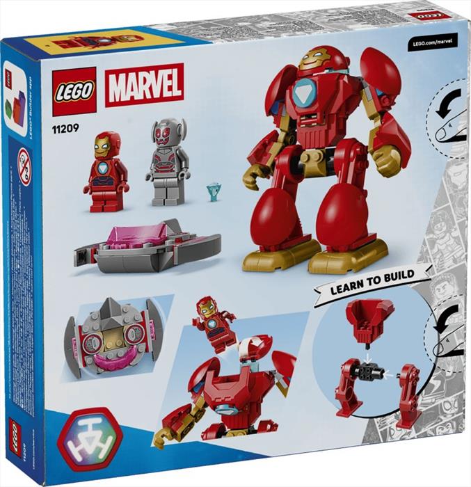 Lego - Marvel Ultron Vs. Iron Man - 11209, Multicolore