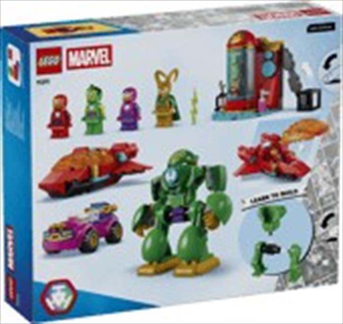 Lego - Marvel Loki Vs. Team Iron Man - 11211, Multicolore