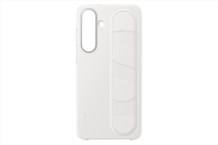 Samsung - Cover Standing Grip Case Per Galaxy S25 Fe-white