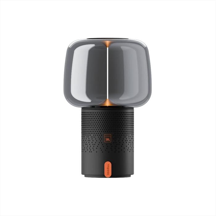 Kooduu - Altoparlante Bluetooth Con Lampada Serena Play-metallic Anthracite