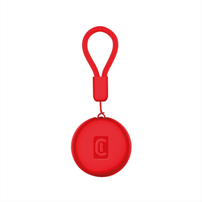 Cellularline - Tracy Tag Dual Per Dispositivi Ios - Android-rosso