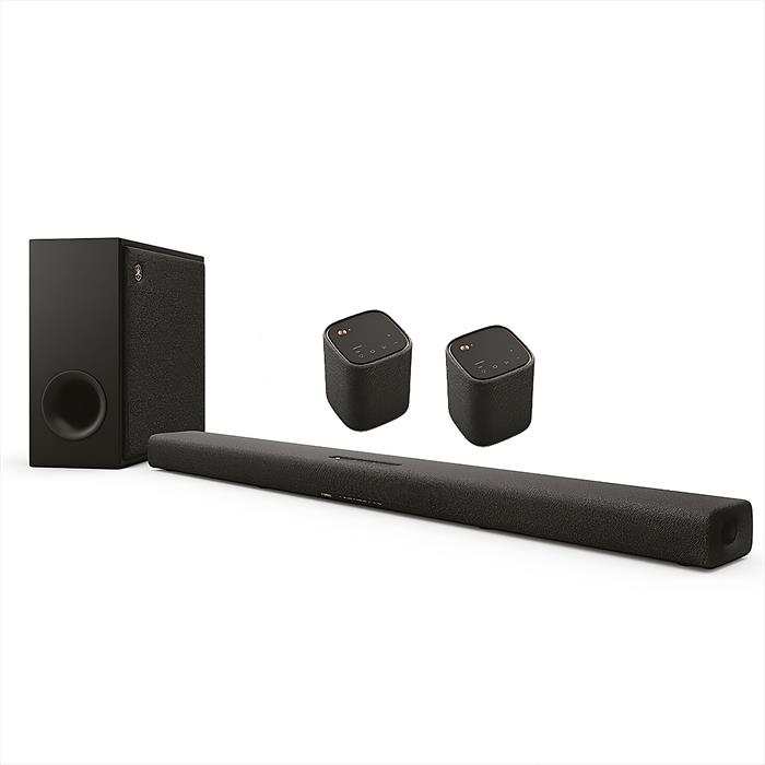 Yamaha - Soundbar Sr-x50a Apktrue50cgy-carbon Gray