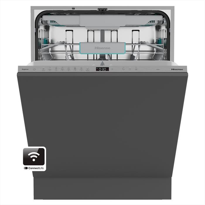Hisense - Lavastoviglie Hfi5a6360h Classe A 16 Coperti-grigio