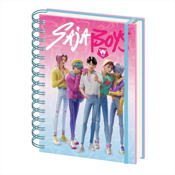 Pyramid - K-pop Demon Hunters Saja Boys Quaderno A5-multicolore
