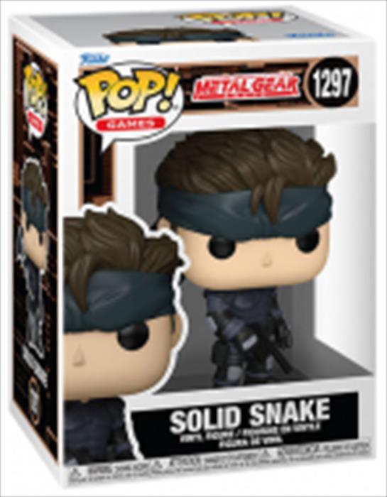 Funko - Funko Pop Metal Gear Solid Snake 1297, N.d.