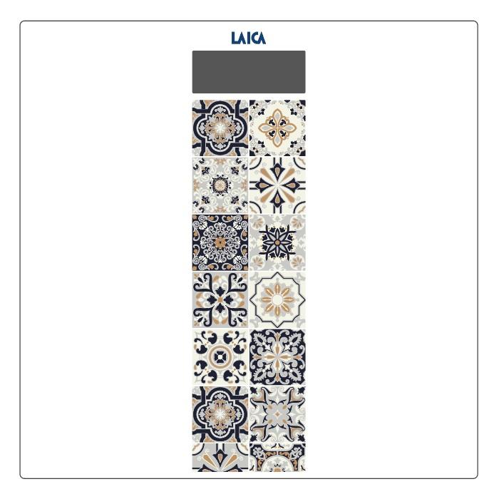 Laica - Bilancia Pesapersone Ps1082-bianco/marrone