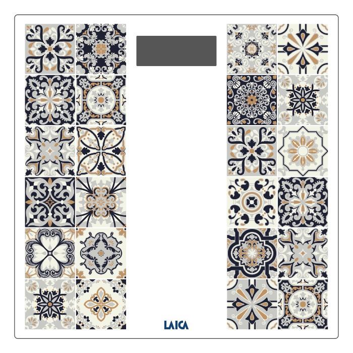 Laica - Bilancia Pesapersone Ps1083-bianco/marrone