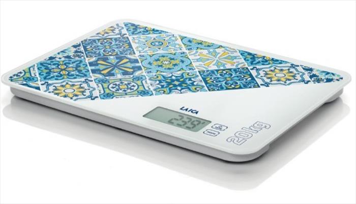 Laica - Bilancia Da Cucina Ks5021b-bianco/blu