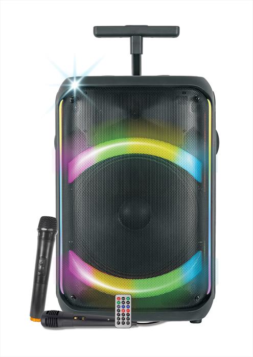 Karma - Diffusore Amplificato Con Radiomicrofono Auralis-nero
