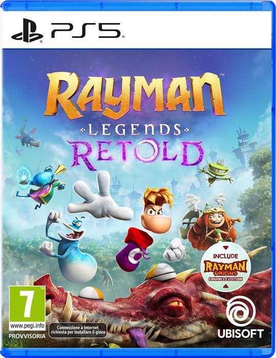 Ubisoft - Rayman Legends Retold Ps5-n/d