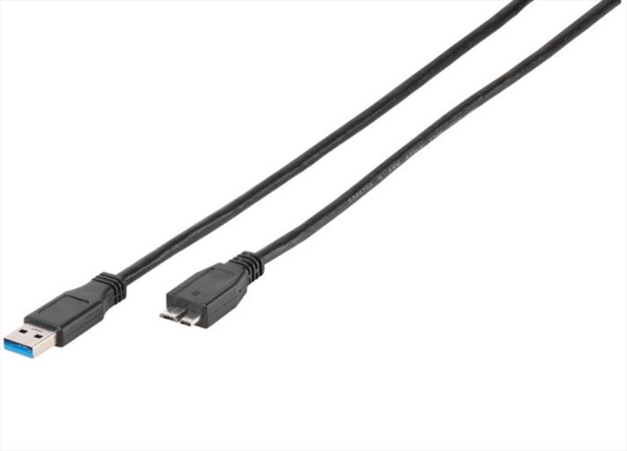 Vivanco - Cavo Usb 3.1 Gen1 Tipo A A Tipo Micro B 0,75 M-nero