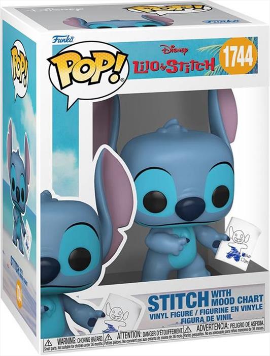 Funko - Pop Disney Lilo Stitch S4 Stitch Mood Chart -90345, Multicolore