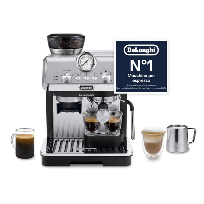De Longhi - Macchina Da Caffè La Specialista Arte Ec9155.mb-metal Black