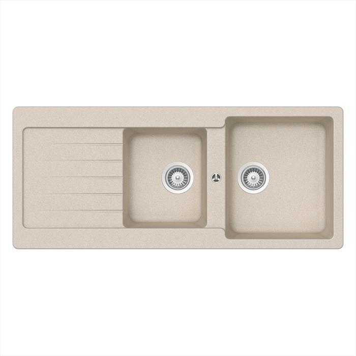 Glem Gas - Lavello 2 Vasche Glu162sa-avena
