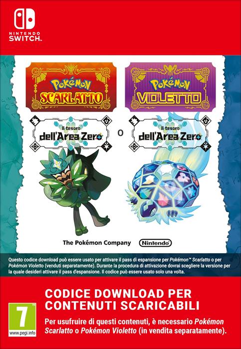 Nintendo - Pokémon Scar/viol - Il Tesoro Dell'area Zero - Dlc