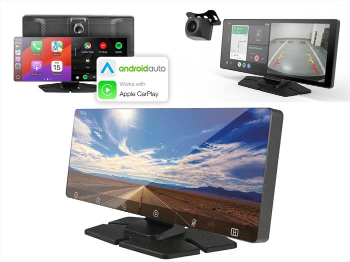 Trevi - Monitor Touchscreen 10" Atm10000-nero