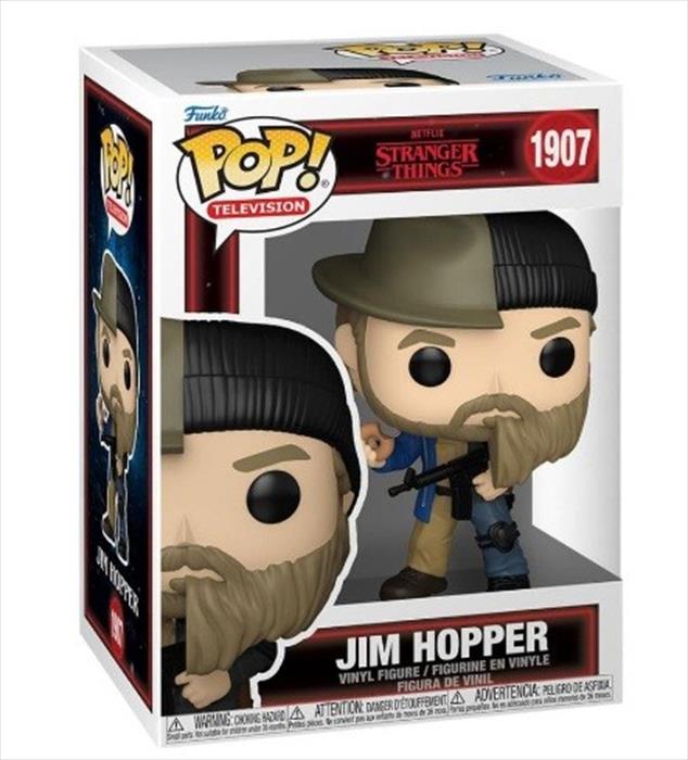 Funko - Pop Stranger Things Jim Hopper (split) 1907-93085, N.d.