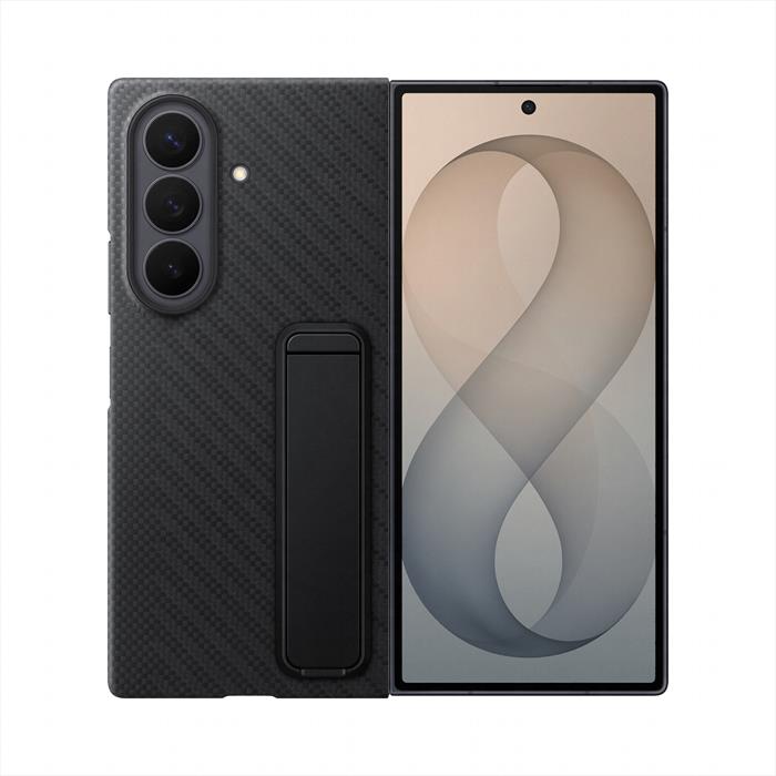 Samsung - Custodia Carbon Standing Case Galaxy Z Fold8 Ultra-black