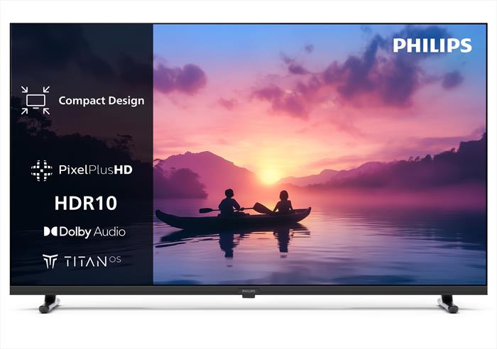 Philips - Smart Tv Led Hd Ready 24" 24phs6050/12-black
