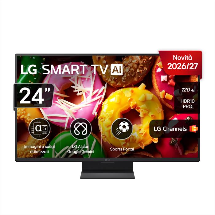 Lg - Smart Tv Webos Lb70 24lb70006la-charcoal Black