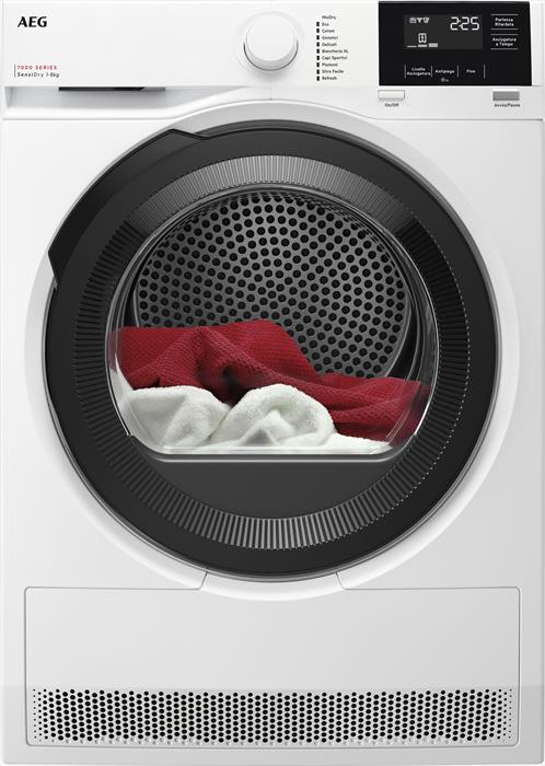 Aeg - Asciugatrice Tr7hg18c 8kg Classe C-bianco