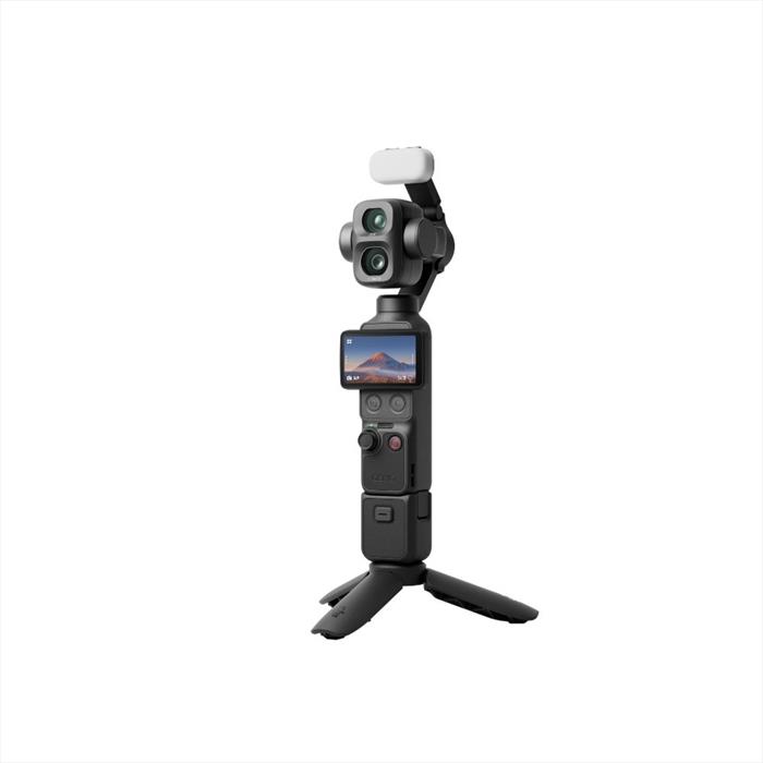 Dji - Action Cam Osmo Pocket 4p Vlog Combo-nera