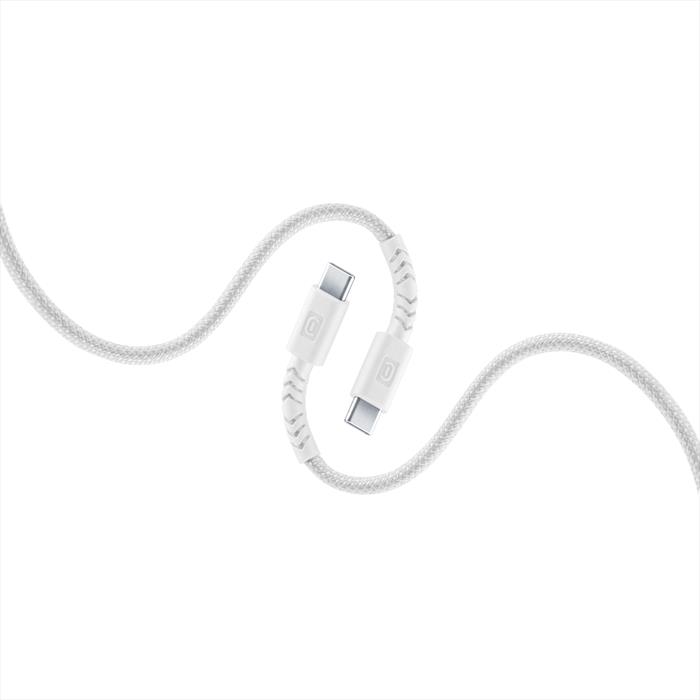 Cellularline - Cavo Flexy 150cm 60w Usb C To Usb C-bianco