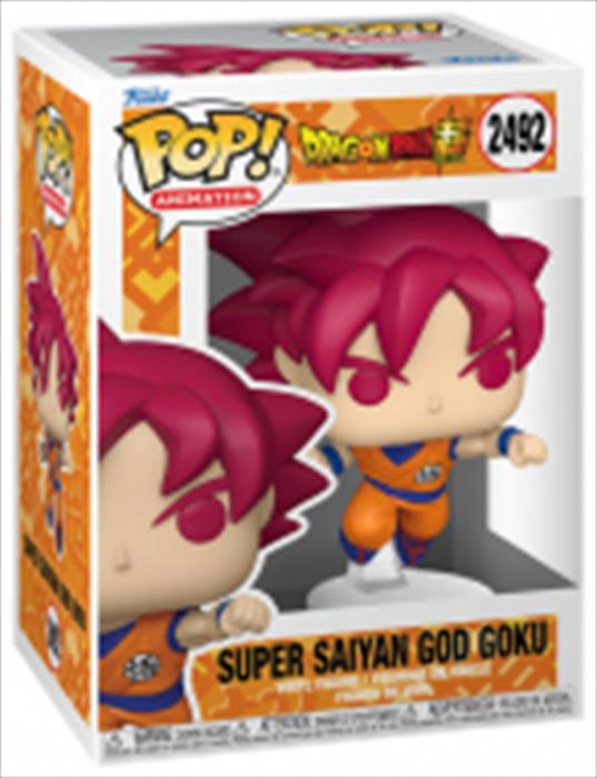 Funko - Dragon Ball Super Saiyan God Goku (punching) 2492, N.d. Funko - Dragon Ball Super Saiyan God Goku (punching) 2492, N.d.