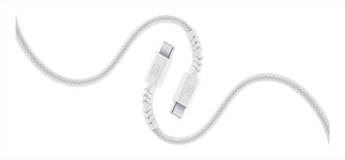 Cellularline - Cavo Flexy 60cm 60w Usb C To Usb C-bianco