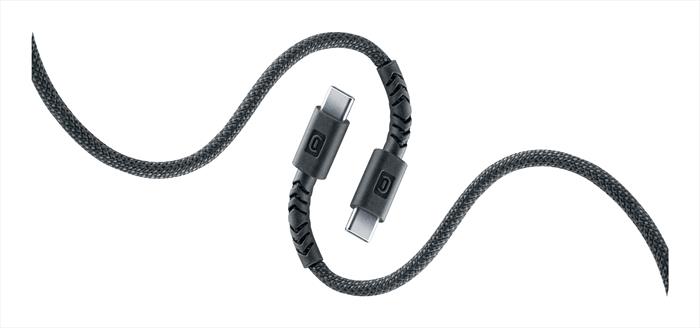 Cellularline - Cavo Flexy 250cm 60w Usb C To Usb C-nero