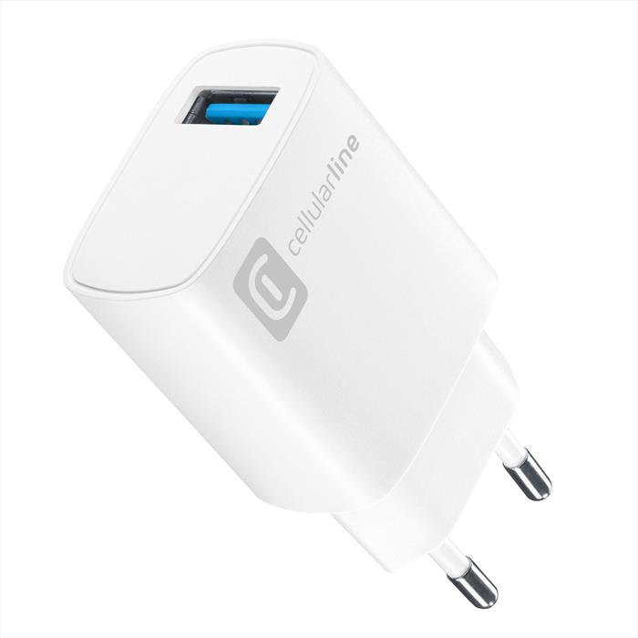 Cellularline - Caricabatterie Per Smartphone-bianco