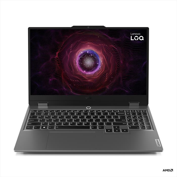 Lenovo - Notebook Loq 83dx00fuix-luna Grey (with White Backlit
