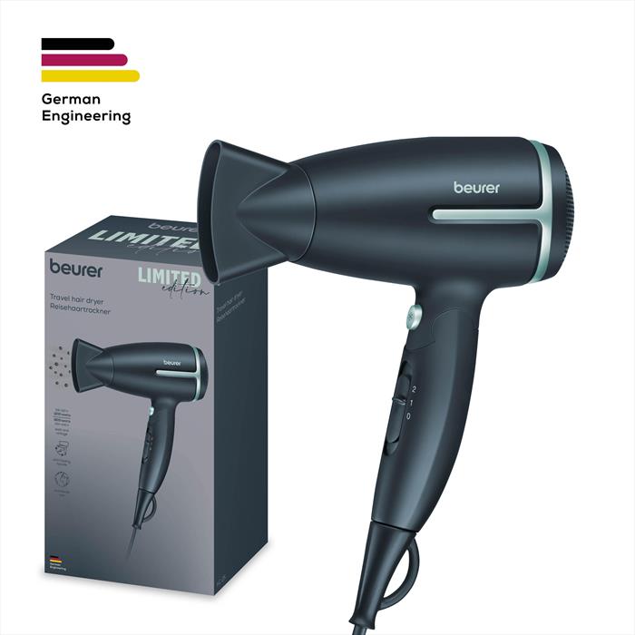 Beurer - Asciugacapelli Hc 25 Limited Edition 2026-grigio Scuro