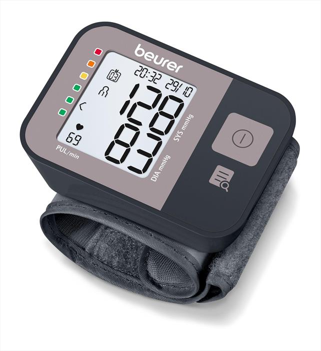 Beurer - Misuratore Di Pressione Da Polso Bc 1r Vital+-grigio