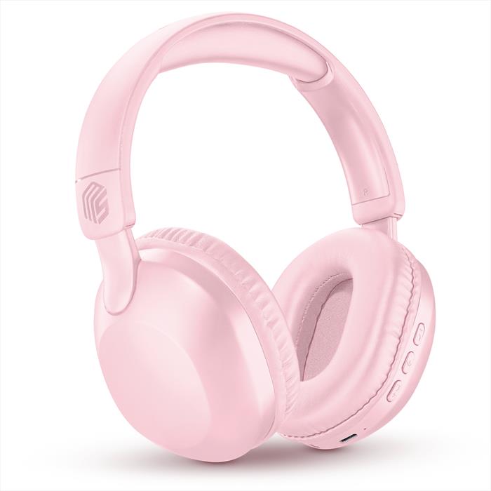 Music Sound - Cuffia Wireless Over-ear Easy-pink