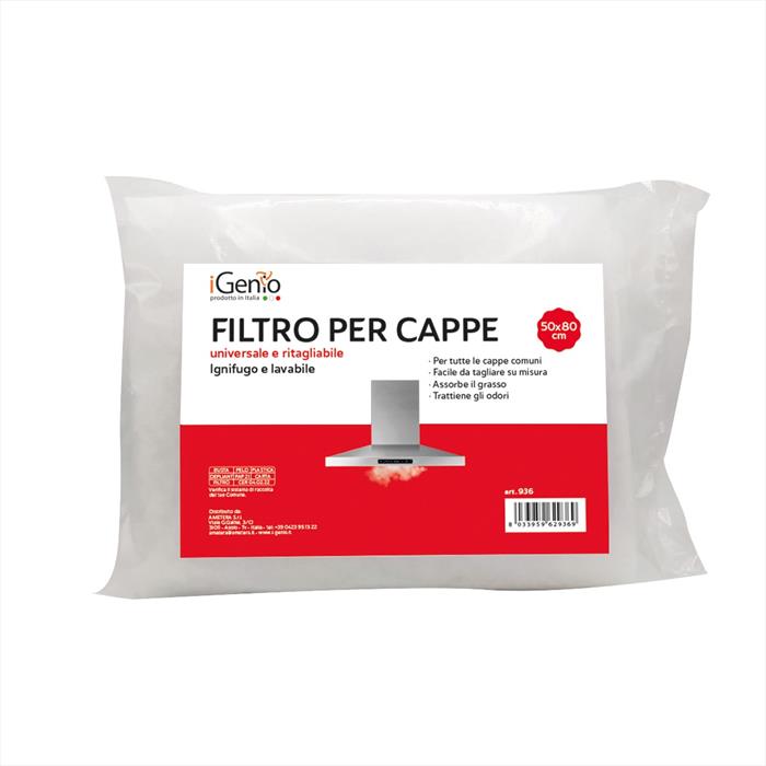 I-genio - Filtro Per Cappe Universale - 936