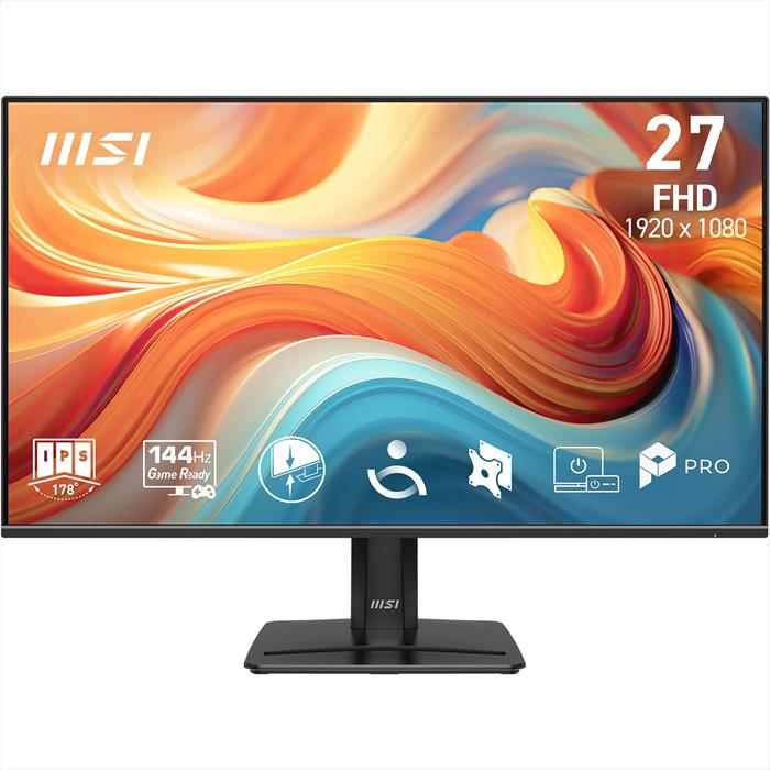Msi - Monitor Led Fhd 27" Pro Mp271 E14a-nero