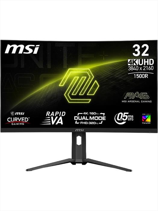 Msi - Monitor Led 31,5" Mag 321cupdf-nero
