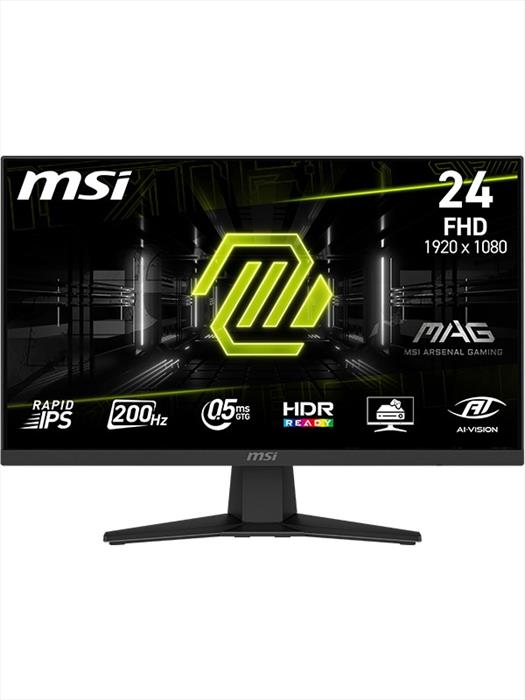 Msi - Monitor Led Fhd 23,8" Mag 244f-nero