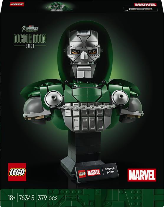Lego - Marvel Busto Del Dottor Destino - 76345, Multicolore