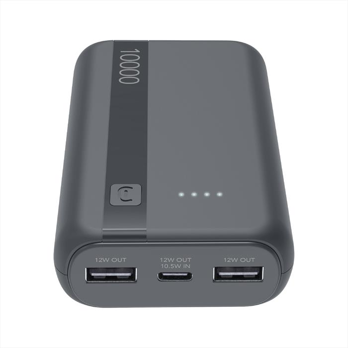 Cellularline - Powerbank Essential 10000-grigio