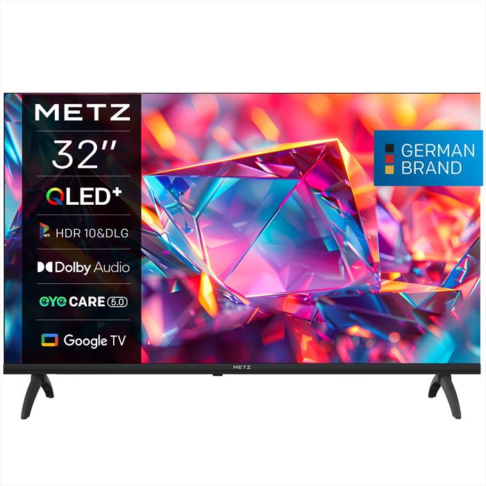 Metz - Smart Tv Qled Hd Ready 32" 32mqh7030z-black