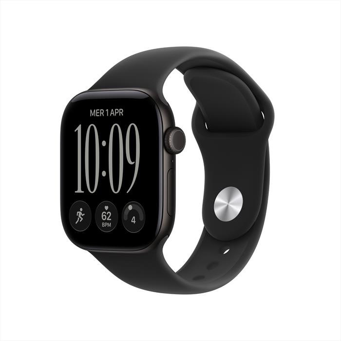 Apple - Watch Series 12 Gps + Cellular 42mm Alluminio Nero-sport Band Nero - S/m