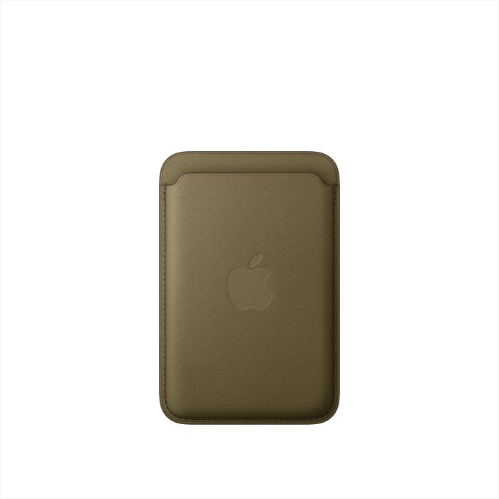 Apple - Portafoglio Magsafe Tessuto Finewoven Per iPhone-verde Olivo