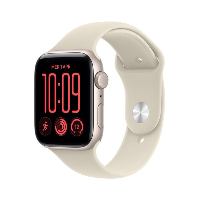 Apple - Watch Se 3 Gps 44mm Alluminio Galassia-sport Band Sabbia - S/m