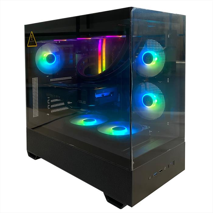 Spike Powered By Asus - Desktop Gaming Spike-v8-nero