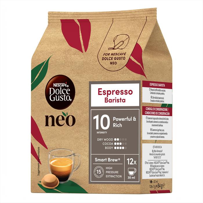 Nescafe' Dolce Gusto - Neo Espresso Barista 12 Capsule, Multicolore