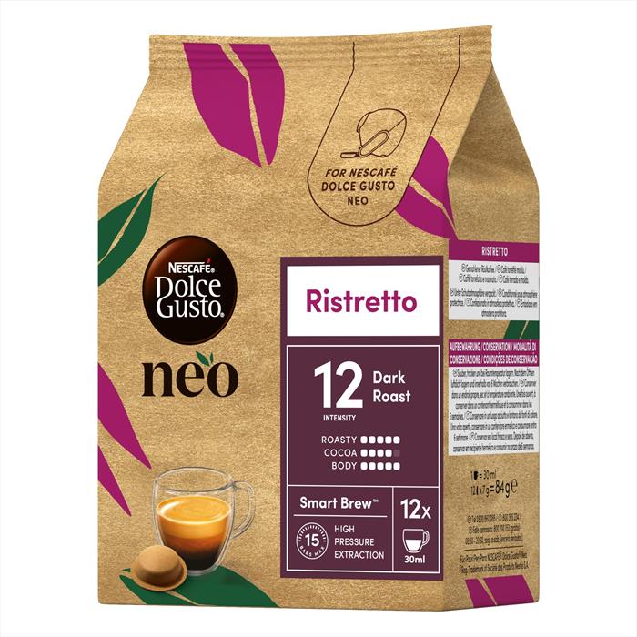 Nescafe' Dolce Gusto - Neo Ristretto 12 Capsule-multicolore
