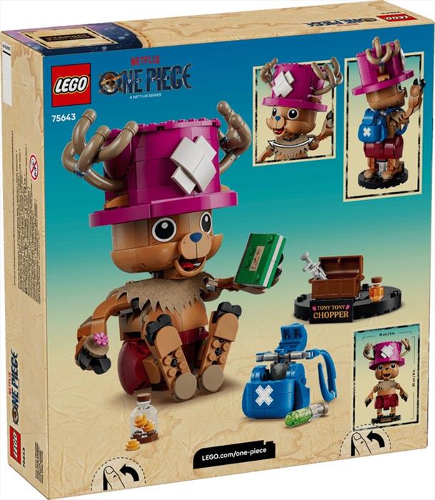 Lego - One Piece Tonytony Chopper - 75643, Multicolore